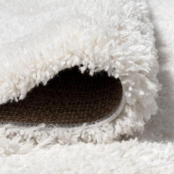 Groovy Solid Shag Area Rug